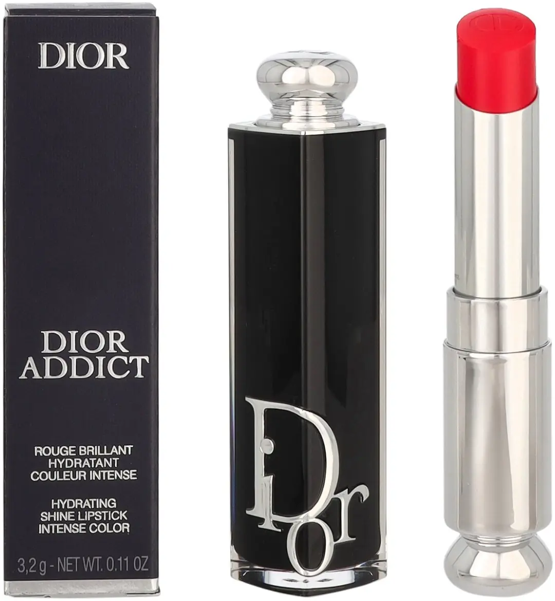 Dior Addict Lippenstift #536 Lucky Rood - afbeelding 6 van 6