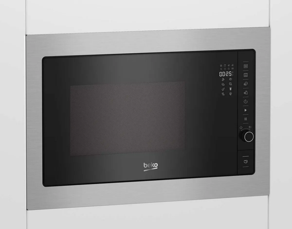 Beko BMGB25332BG Inbouwmagnetron 1000W - Inox/Black - afbeelding 6 van 6