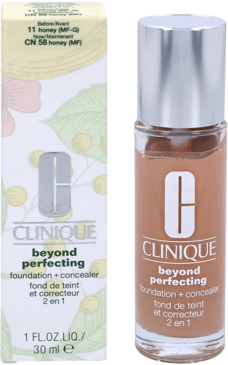 Clinique Beyond Perfecting Foundation + Concealer 11 Honey - 30ml - afbeelding 6 van 6