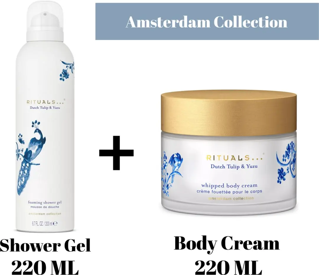 Rituals Amsterdam Collection Douche Schuim & Body Cream Duo