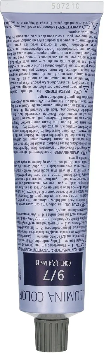 Wella Professionals Illumina Color 9/7 Haarverf - 150ml - Zwart