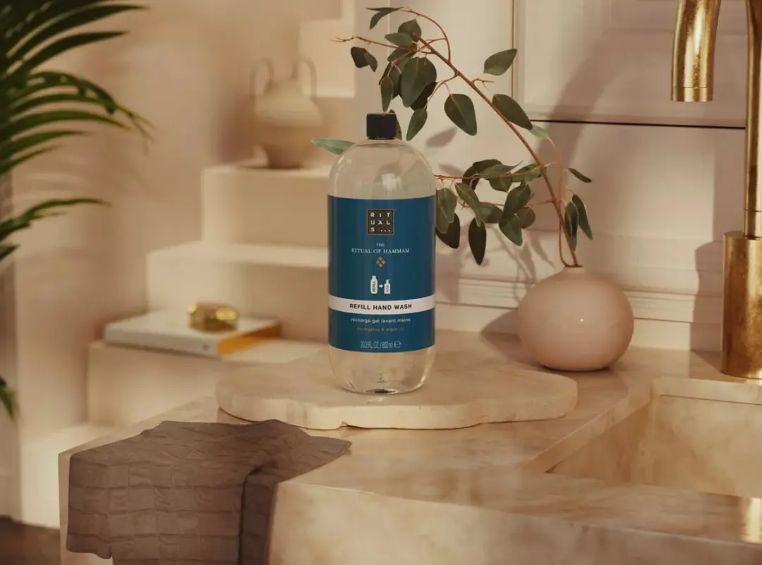 Rituals Navulling Handzeep Hammam 600ml - Arganolie & Eucalyptus