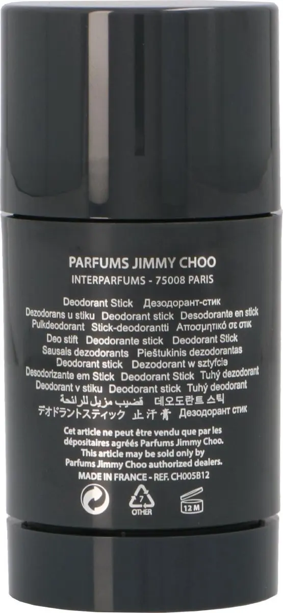 Jimmy Choo Man Stick Deodorant 75ml