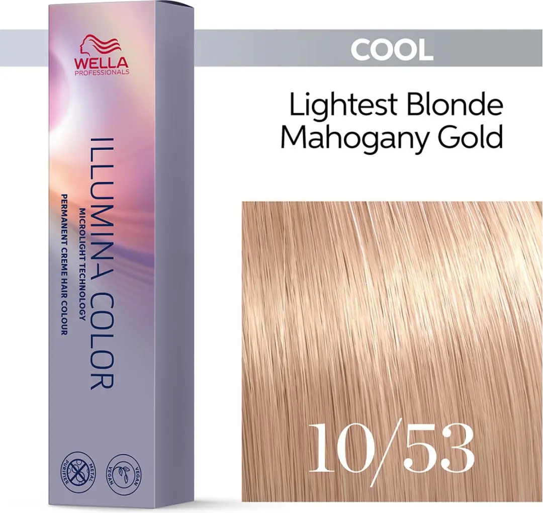 Wella Professionals Illumina Color 10/53 Mahogany Blonde 60ml