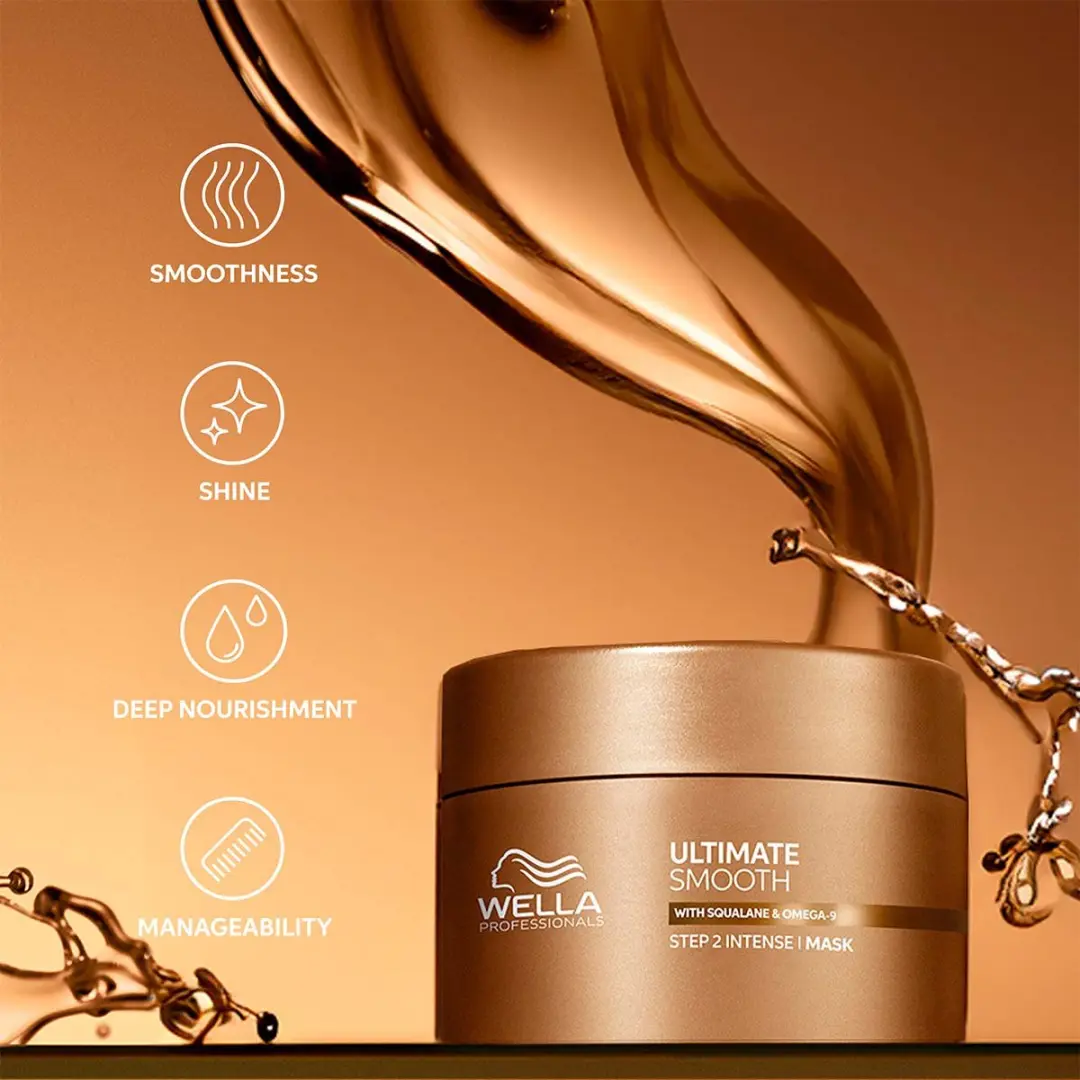 Wella Professionals Ultimate Smooth Haarmasker 150ml - afbeelding 6 van 6