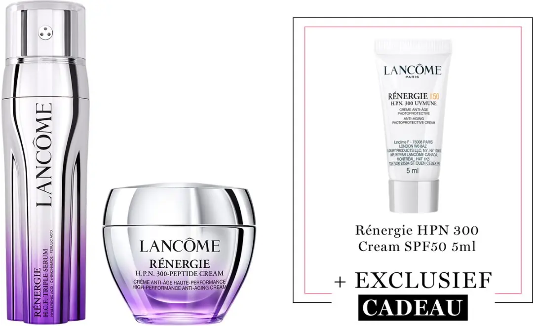 Lancôme Rénergie H.C.F. Triple Serum & H.P.N. Dagcreme Routine