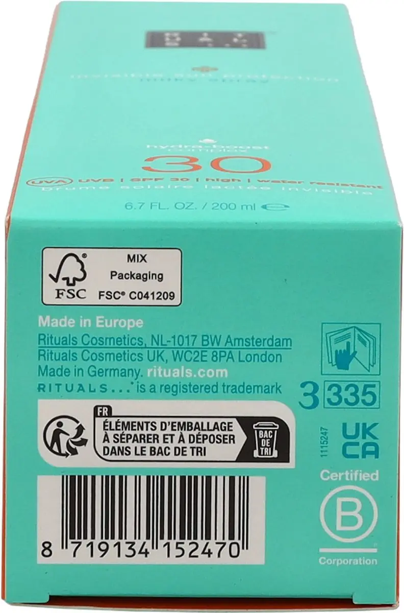 Rituals Sun Protection Milky Spray SPF 30 - 200ml