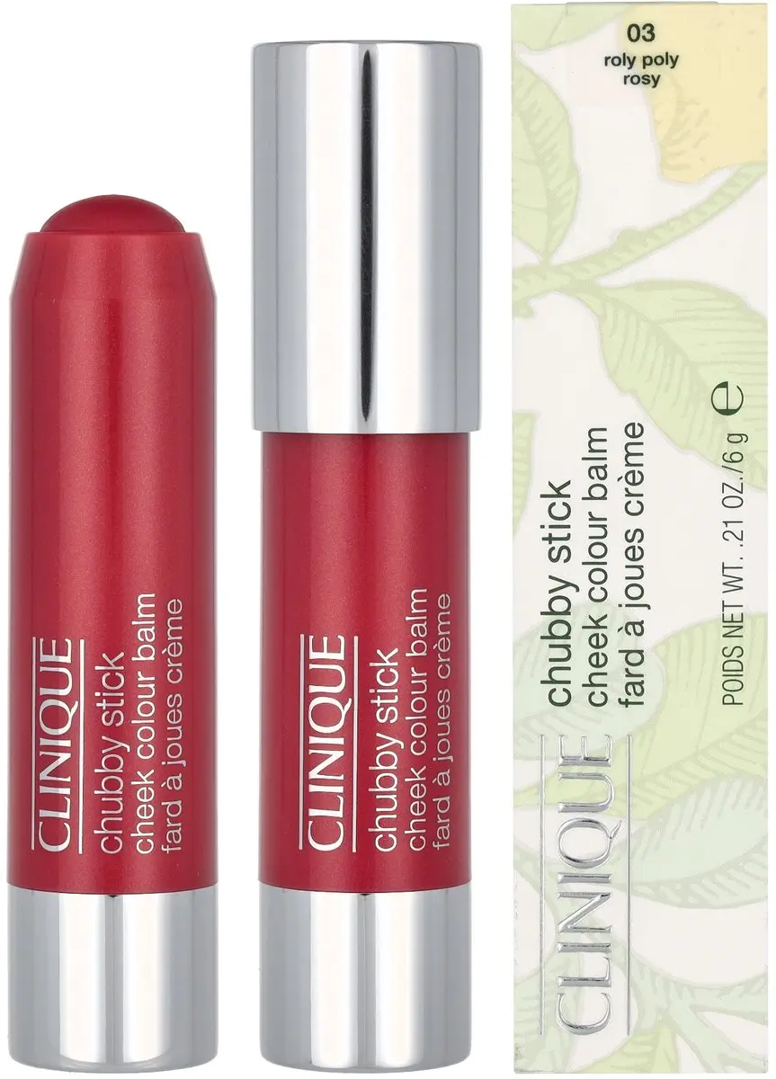 Clinique Chubby Stick Cheek Colour Balm 6g - Roly Poly Rosy