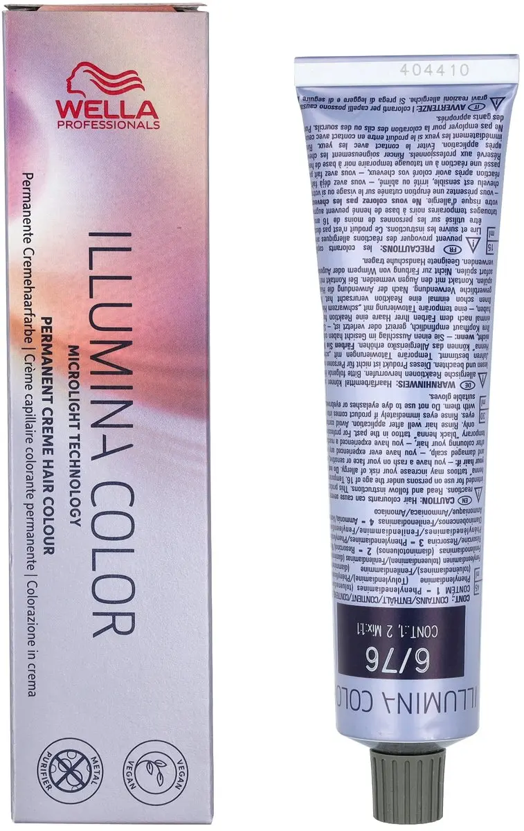 Wella Professionals Illumina Color 6/76 Haarverf - 60ml - Zwart