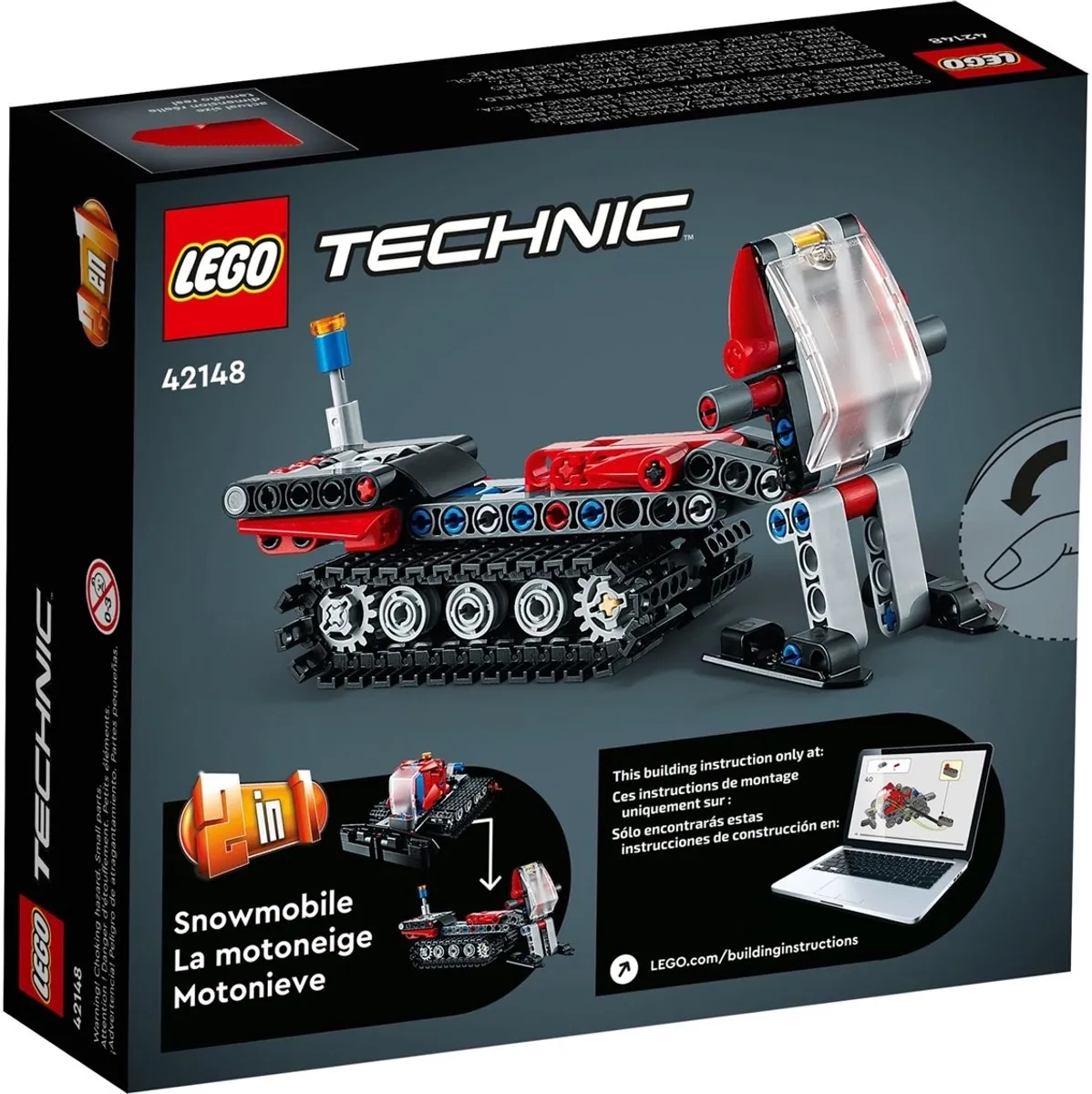 LEGO Technic Sneeuwruimer 2in1 42148 - Meerkleurig