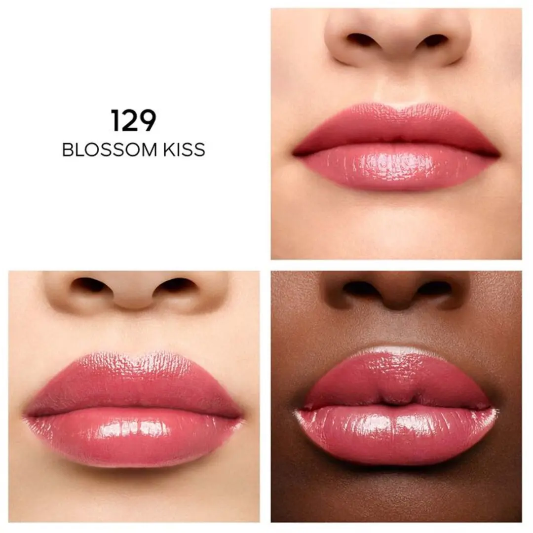 Guerlain Kiss Kiss Shine Bloom Lipstick 3.2g - Roze 129 - afbeelding 6 van 6