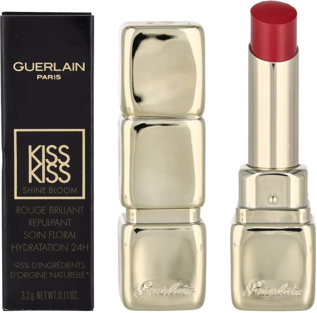 Guerlain Kiss Kiss Shine Bloom Lipstick 3.2g - Roze 129