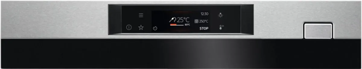 AEG BSE78228BM Inbouwoven 70L - 3500W - 5 Inslaghoogtes - Zwart