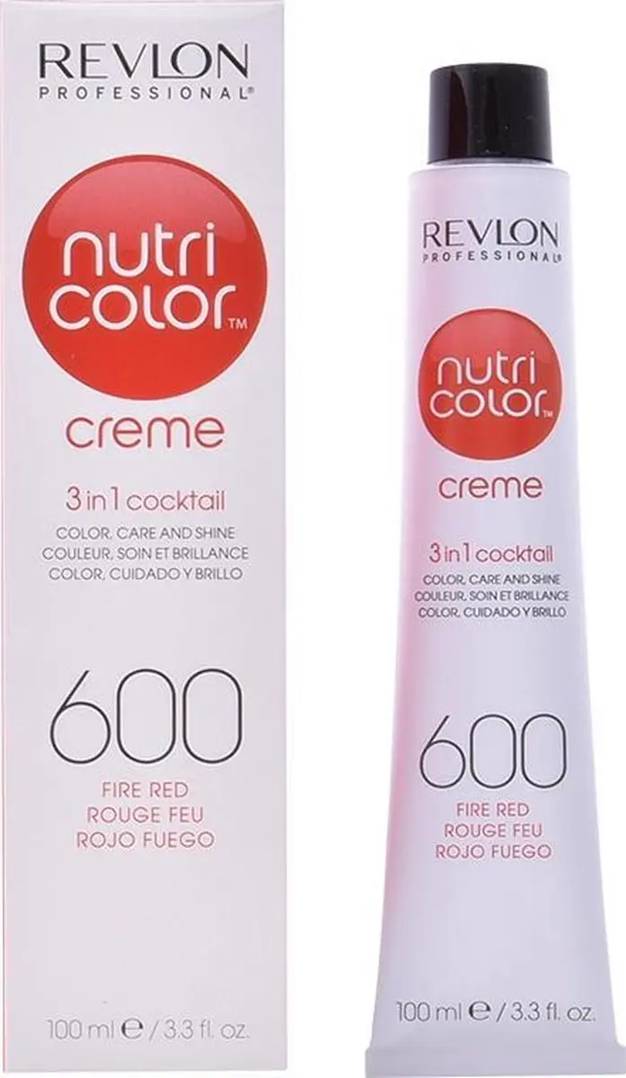 Revlon Nutri Color Creme Fire Red 100ml - Kleurspoeling
