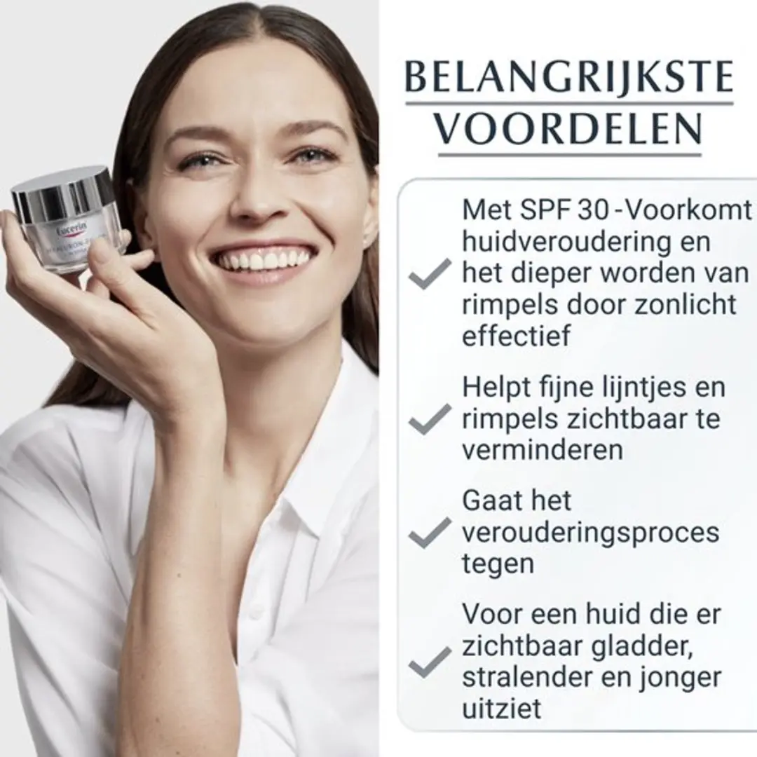 Eucerin Hyaluron-Filler + 3x Effect Dagcreme SPF 30 - 100ml (2x50ml)