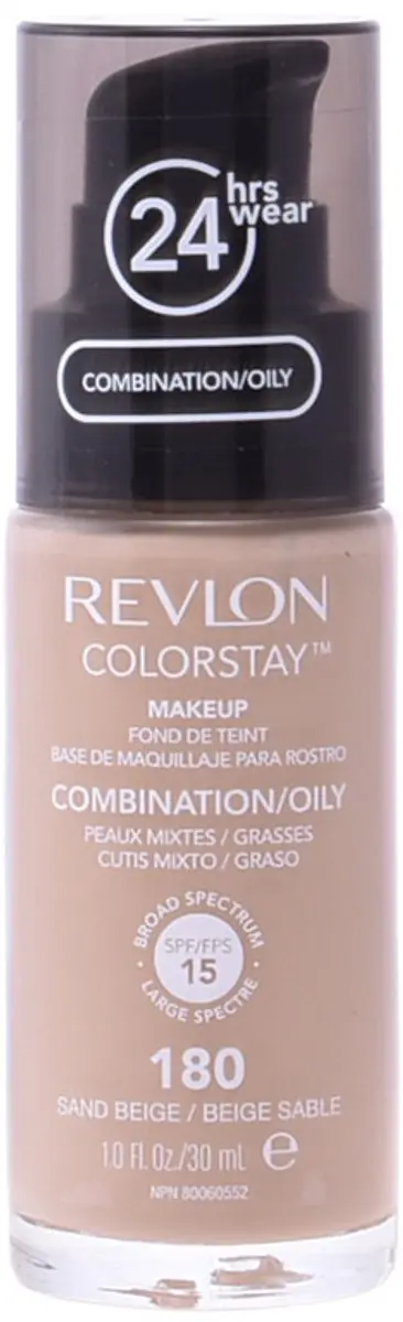 Revlon Colorstay Foundation 180 Sand Beige - 30ml