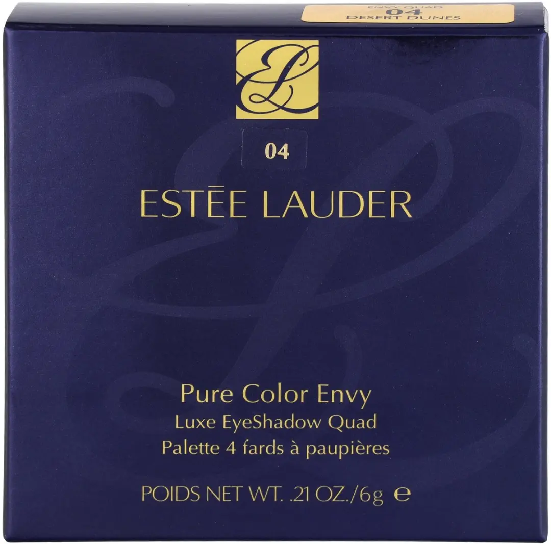 Estée Lauder Pure Color Envy Luxe Oogschaduw Quad 04 Desert Dunes - 6g