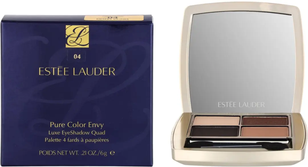 Estée Lauder Pure Color Envy Luxe Oogschaduw Quad 04 Desert Dunes - 6g