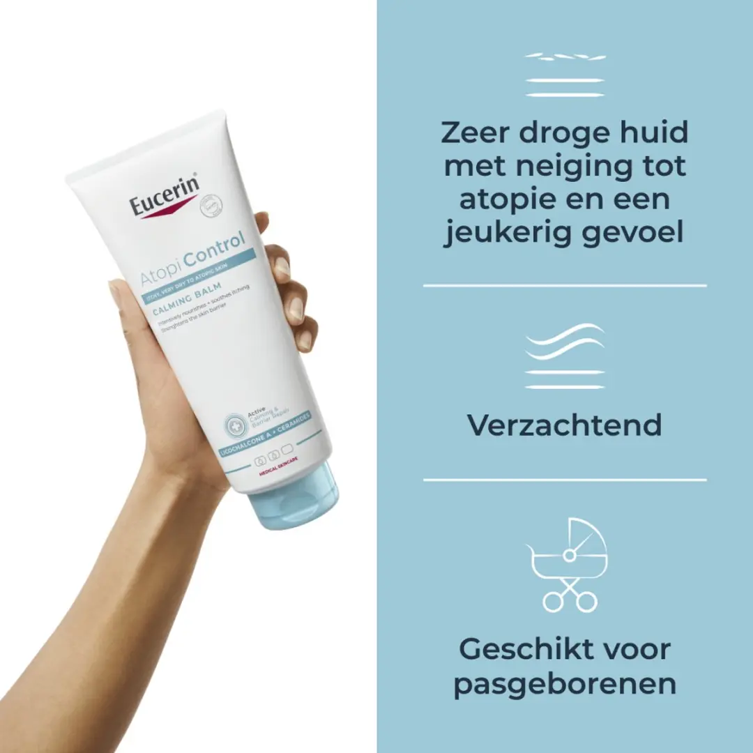 Eucerin AtopiControl Verzachtende Balsem 400ml - 2 Stuks
