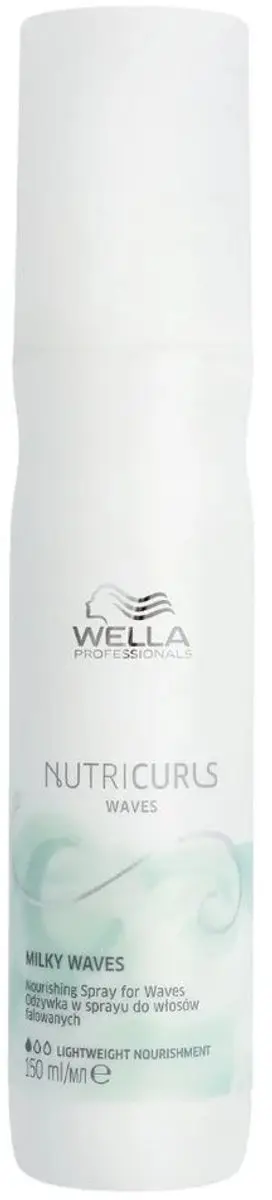Wella Professionals Nutricurls Milky Waves Nourishing Spray 150ml - afbeelding 6 van 6
