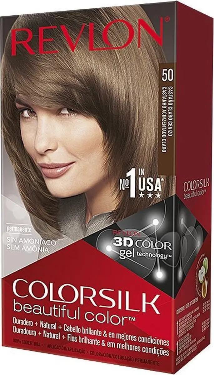 Revlon Colorsilk Haarkleur Licht essen kastanje 3ml