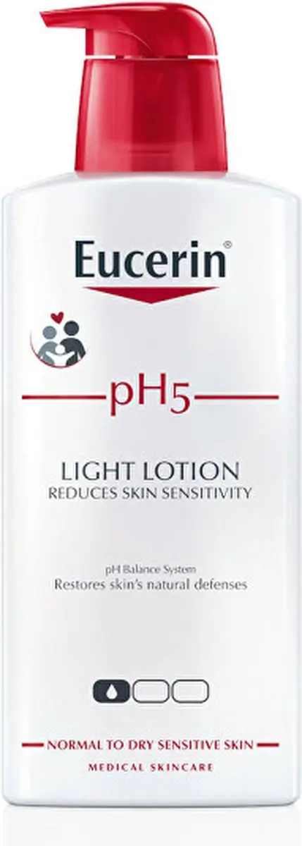 Eucerin Light Body Lotion Gevoelige Huid 400ml