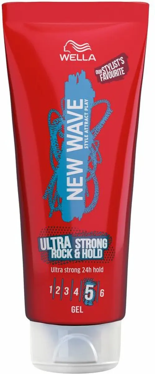 Wella Professionals New Wave Rock'n Hold Gel Ultra Strong 200ml