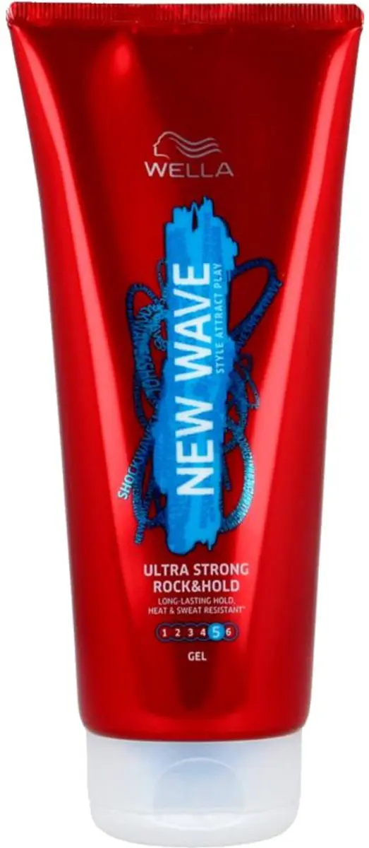 Wella Professionals New Wave Rock'n Hold Gel Ultra Strong 200ml