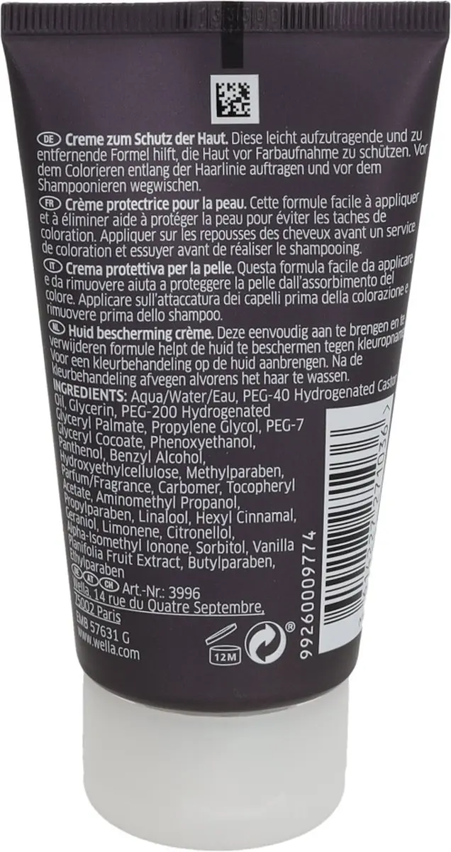 Wella Professionals Care Invigo Color Service Skin Protection Cream 75ml