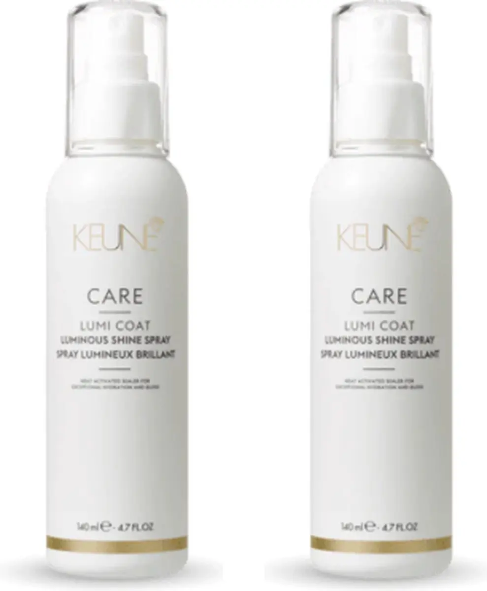 Keune Lumi Coat Shine Spray 2x140ml