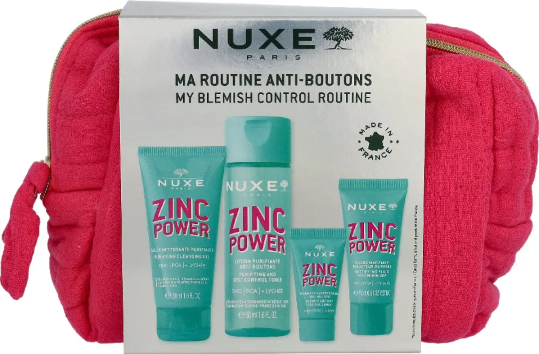 Nuxe Zinc Power Travel Kit 5x100ml