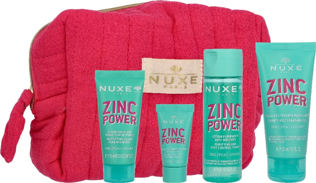 Nuxe Zinc Power Travel Kit 5x100ml