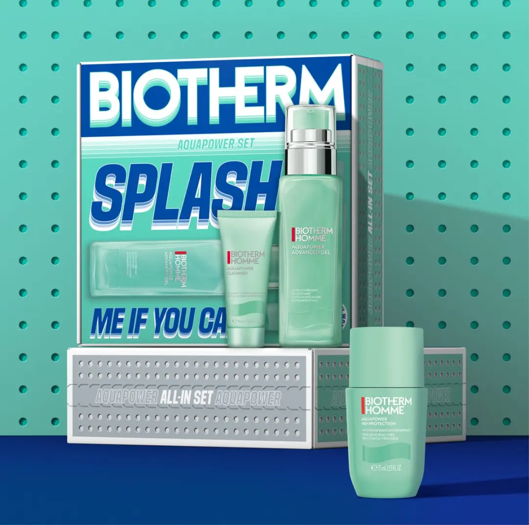 Biotherm Skin Fitness Aquapower Set - 190ml