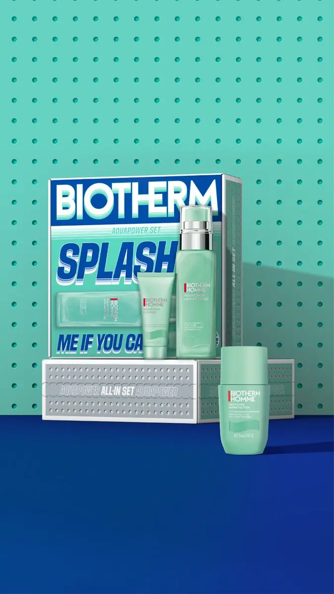 Biotherm Skin Fitness Aquapower Set - 190ml