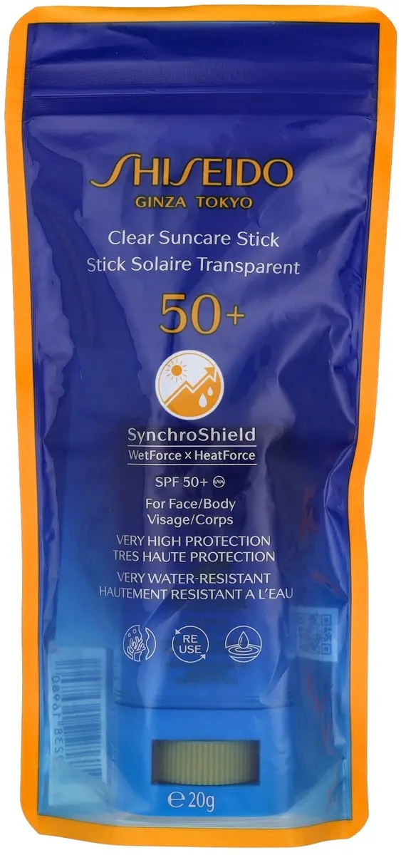 Shiseido Clear Suncare Stick SPF50+ - 20g