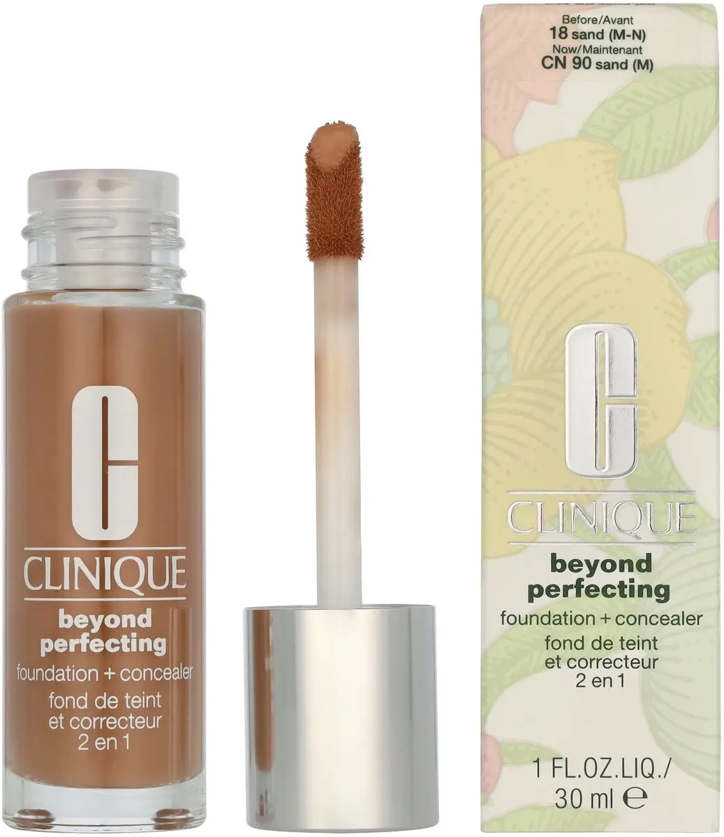 Clinique Beyond Perfecting Foundation + Concealer 18 Sand - 30ml
