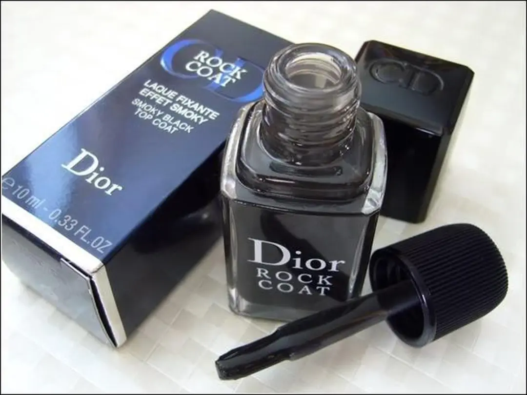 Dior Rock Coat Nail Lacquer 10ml - Smokey Black