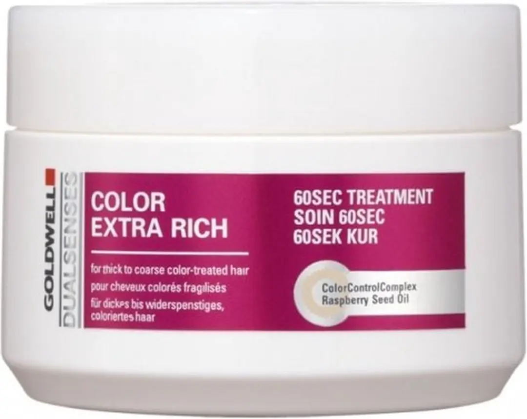 Goldwell Dualsenses Color Extra Rich 60sec Treatment Haarmasker 200ml - afbeelding 3 van 3