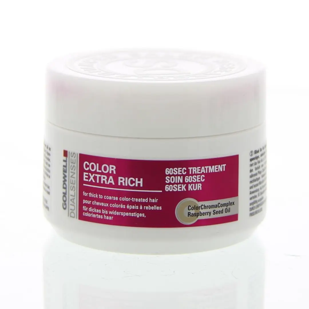 Goldwell Dualsenses Color Extra Rich 60sec Treatment Haarmasker 200ml - afbeelding 2 van 3