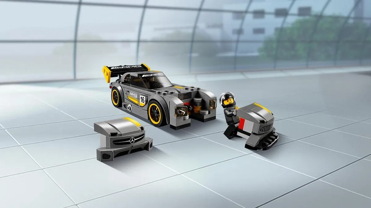 LEGO Speed Champions Mercedes-AMG GT3 75877 - 196 Stukken