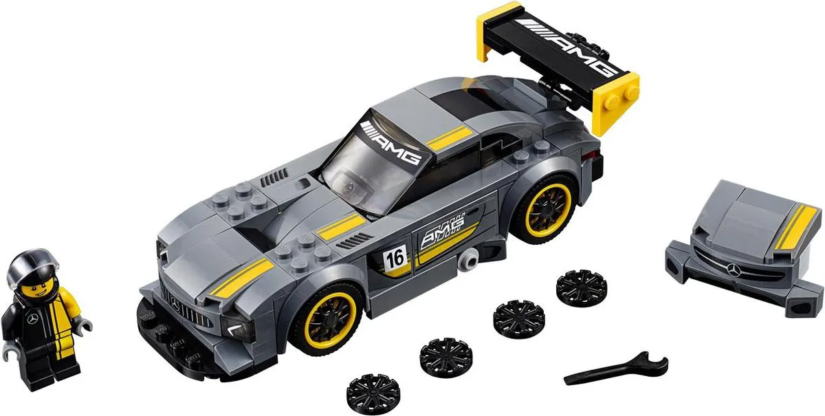 LEGO Speed Champions Mercedes-AMG GT3 75877 - 196 Stukken