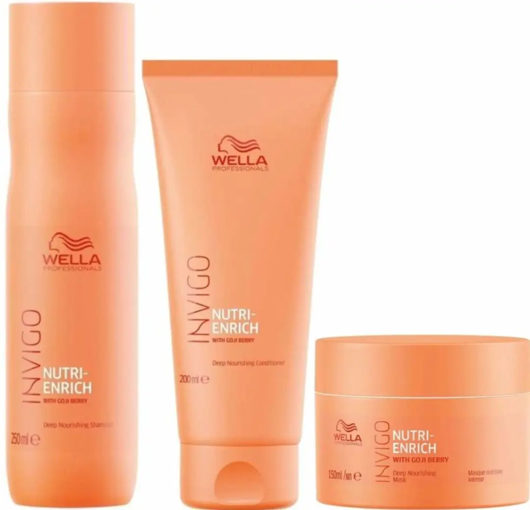 Wella Professionals Invigo Nutri Enrich Deep Nourishing Set - 200+150+250ml
