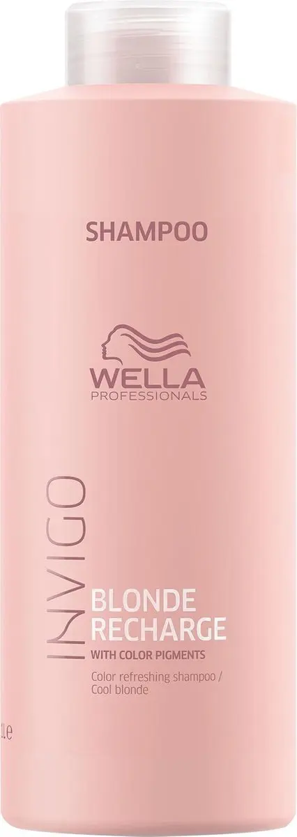 Wella Professionals Invigo Color Recharge Blonde Shampoo Cool - 1000ml
