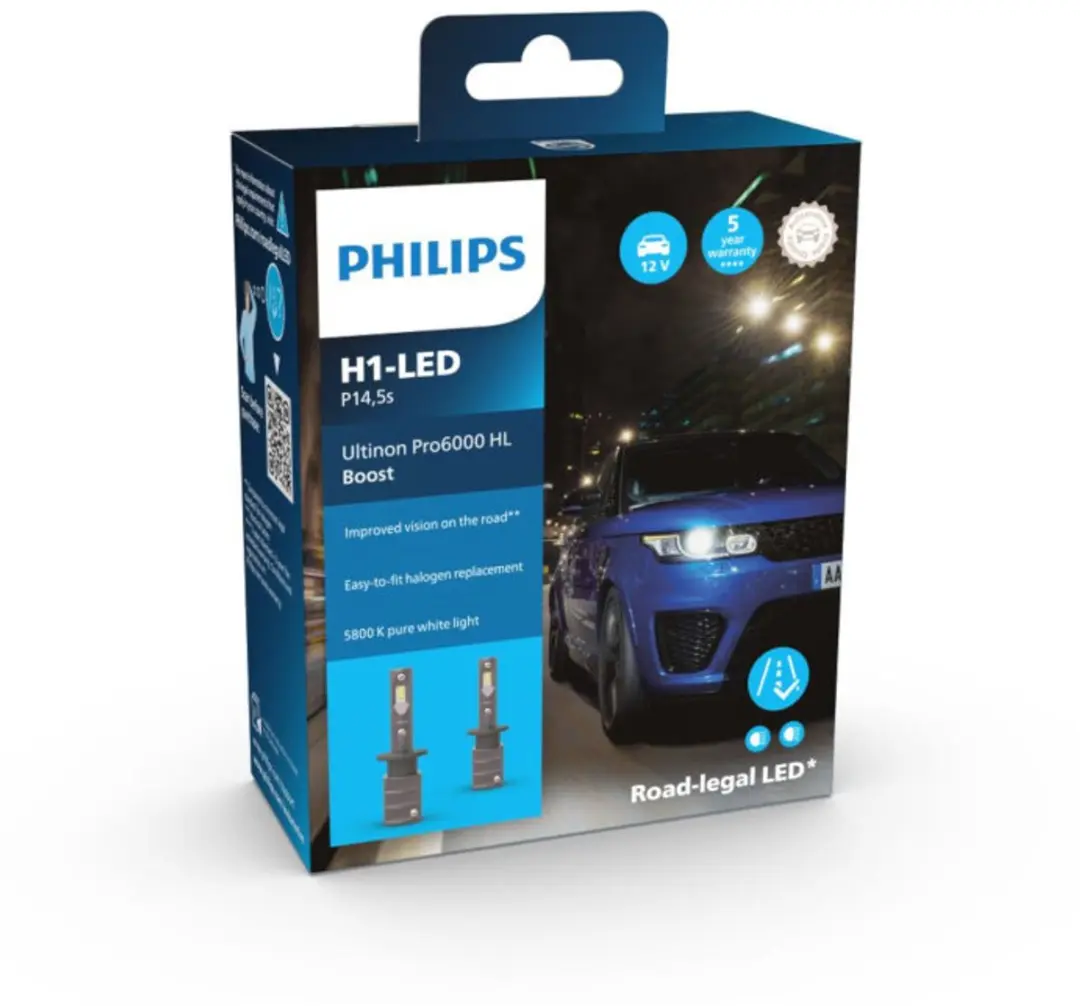 Philips Ultinon Pro6000 HL H1 LED Boost Set 2 Stuks