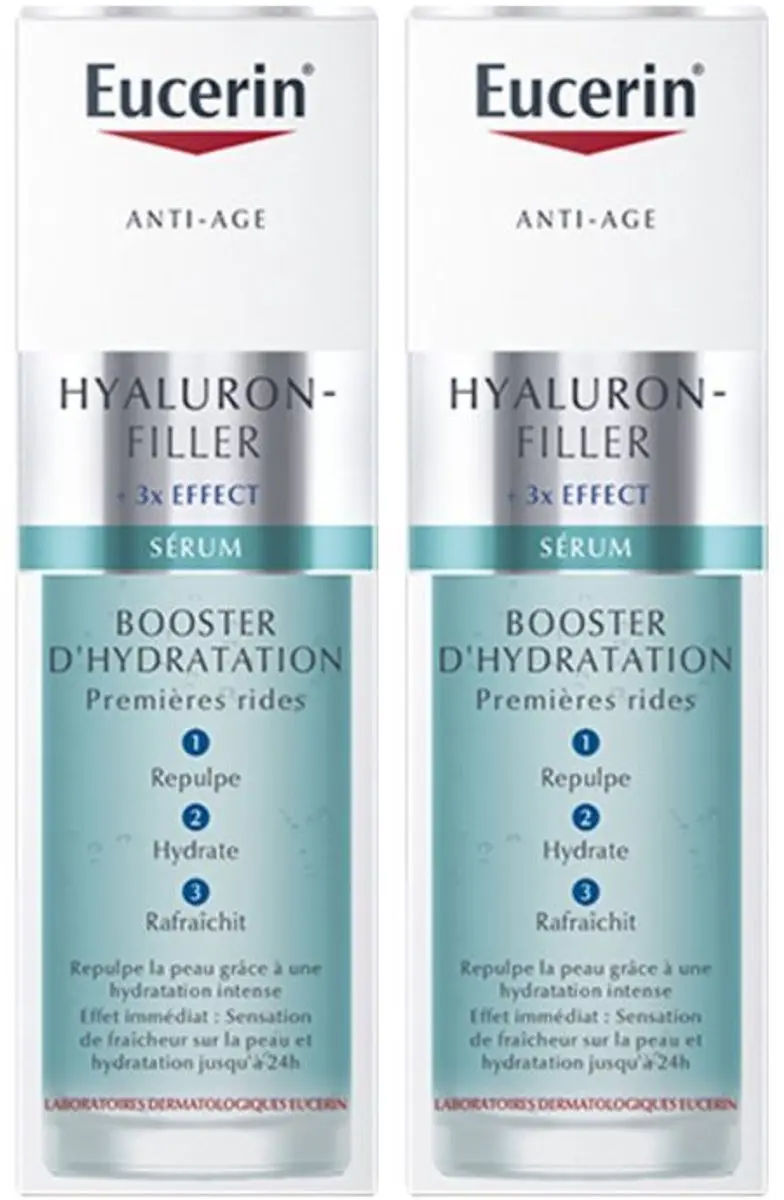 Eucerin Hyaluron-Filler + 3x Effect Hydratatie Booster Serum 60ml - afbeelding 6 van 6