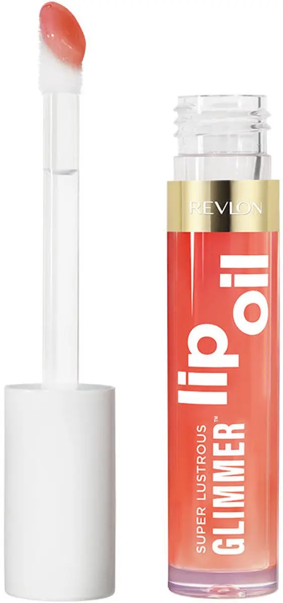 Revlon Super Lustrous Glimmer Lip Oil Miss Coral 002