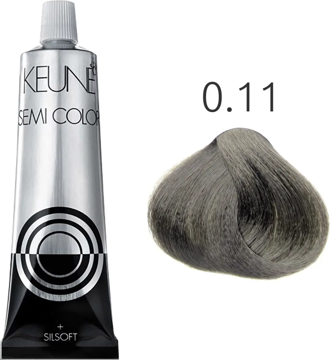 Keune Semi Color 0.11 60ml - Zwart