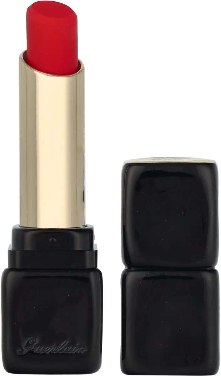 Guerlain Kiss Kiss Tender Matte Lipstick 666 - Lucky Pink