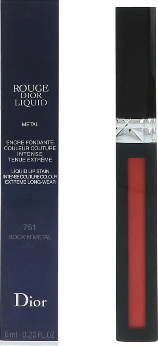 Dior Rouge Liquid Lipstick 751 Rock'N'Metal - 6ml