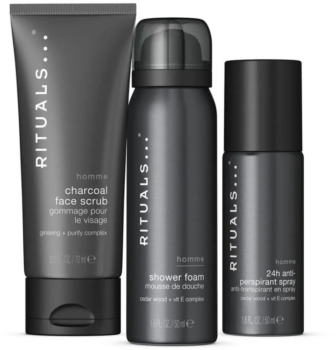 Rituals Heren Geschenkset - 170ml (3-delig) - Douchegel, Deo & Scrub